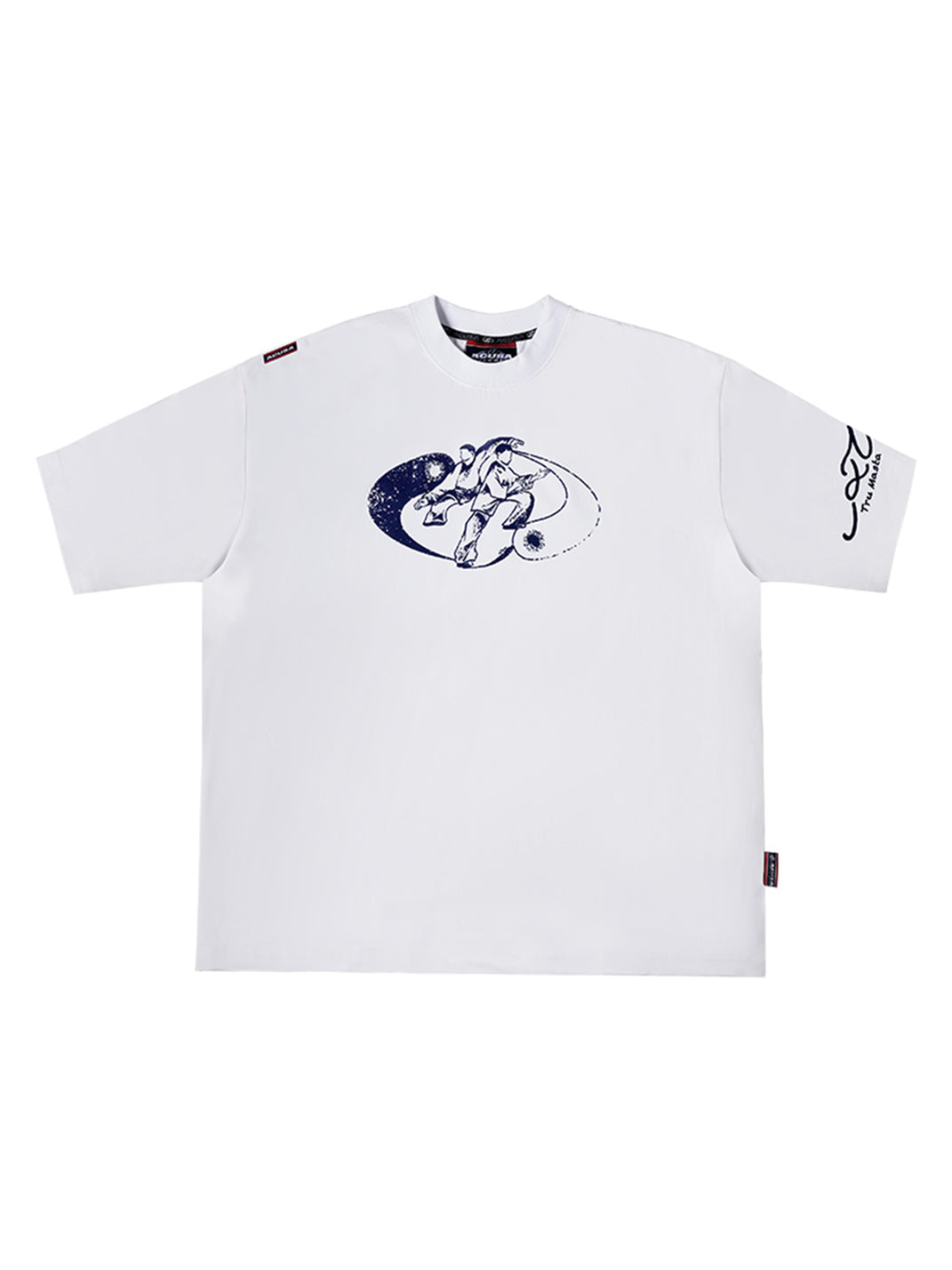 ACUSA | "YING YANG" Oversized Cotton Tee - PSYLOS 1, ACUSA | "YING YANG" Oversized Cotton Tee, Tops, ACUSA, PSYLOS 1